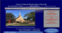 Desktop Screenshot of albanyunitedmethodistchurch.com